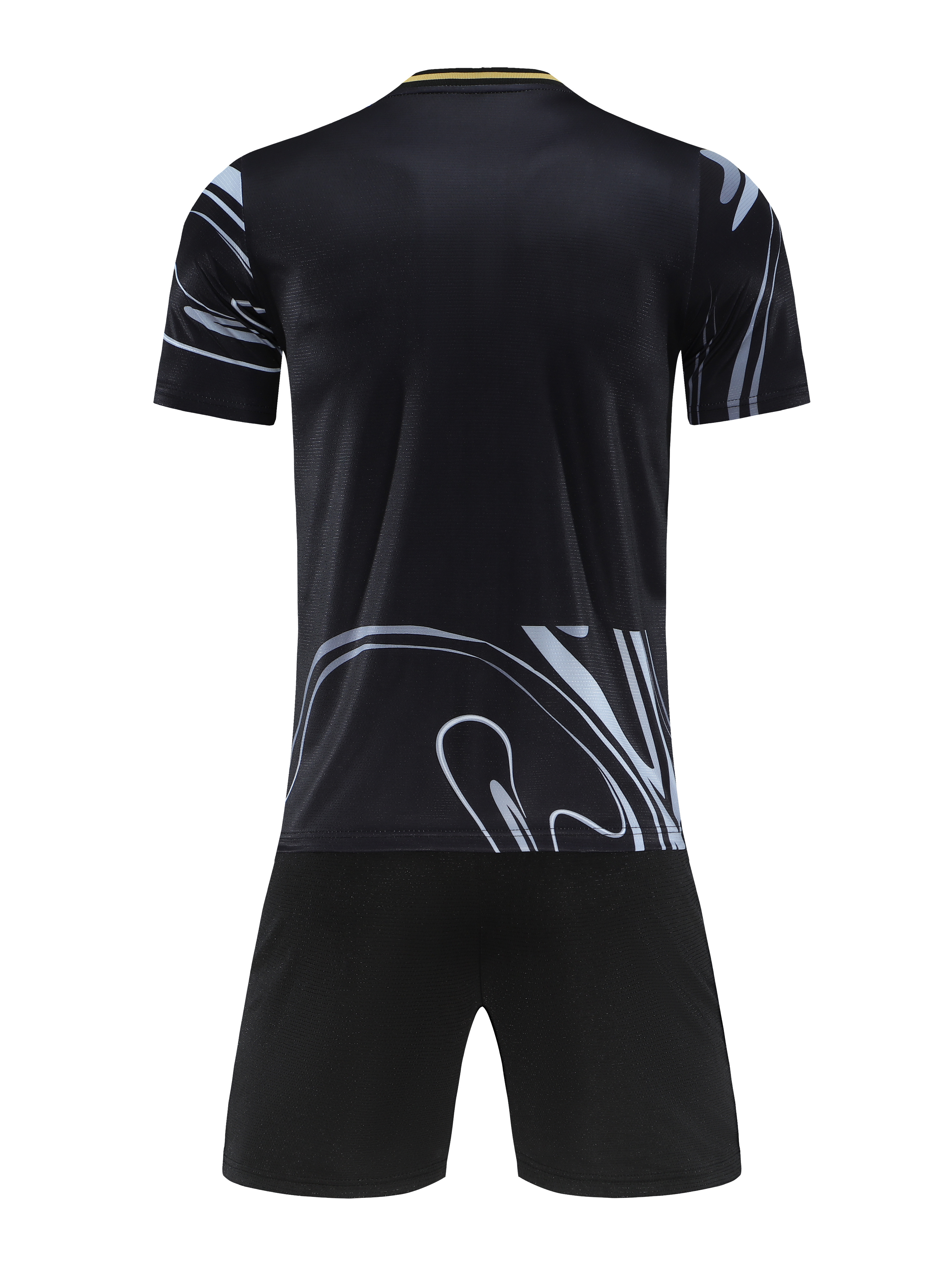 Aero Flow Black Kids Football Kit