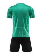 Aero Flow Green Kids Football Kit