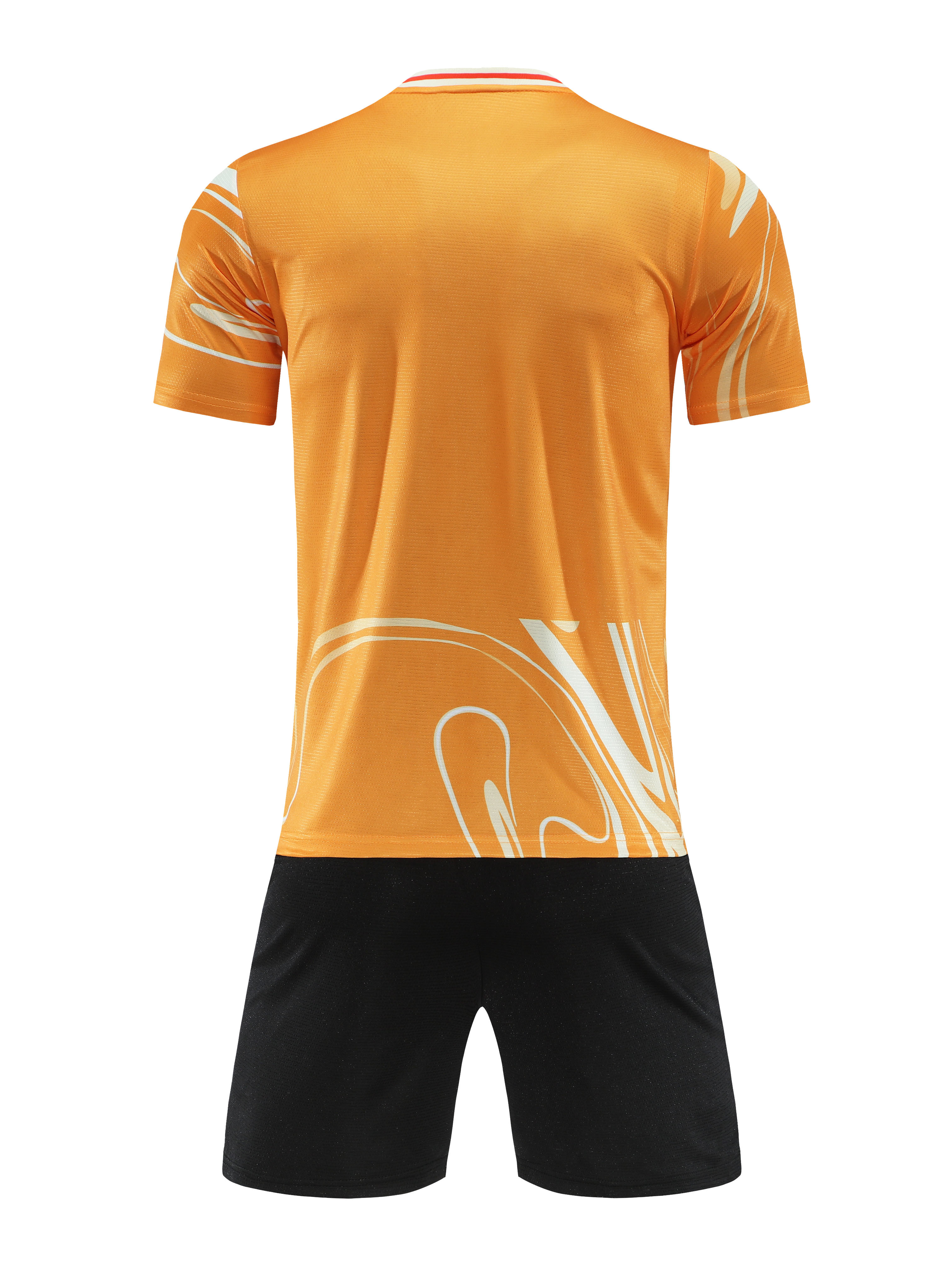 Aero Flow Orange Kids Football Kit