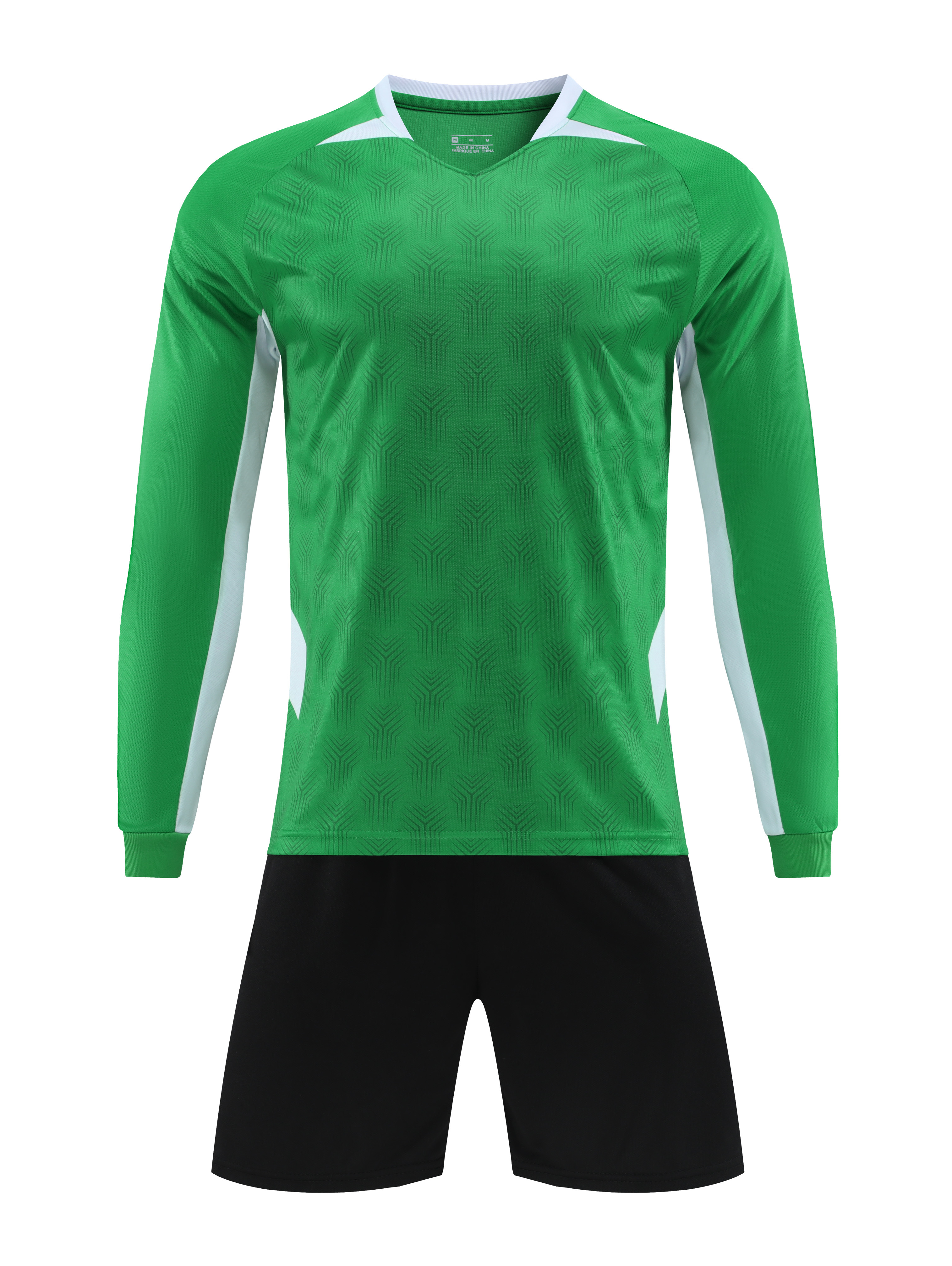 Velocity Strike Green Kids Football Kit