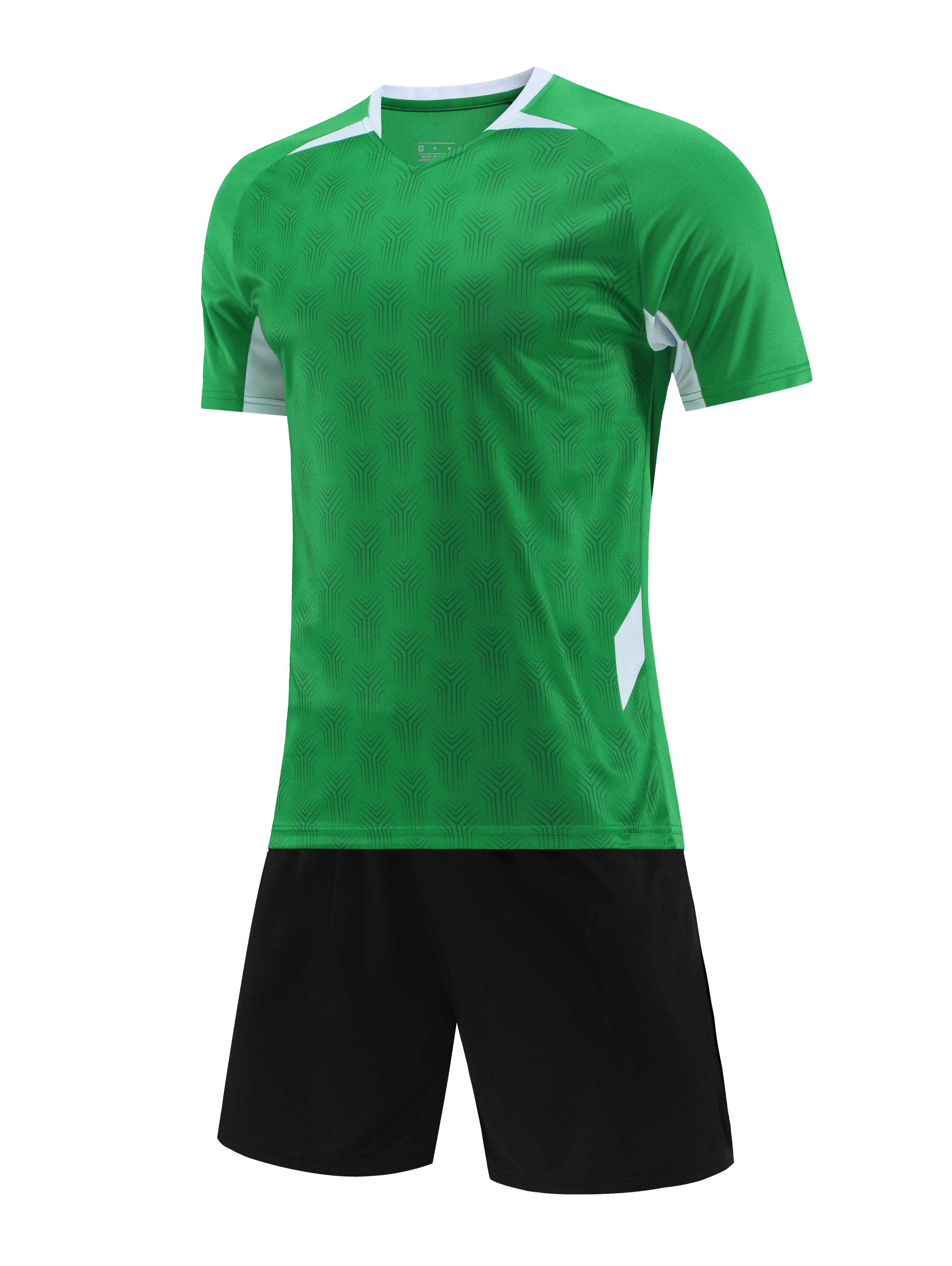 Velocity Strike Green Kids Football Kit