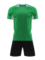 Velocity Strike Green Kids Football Kit
