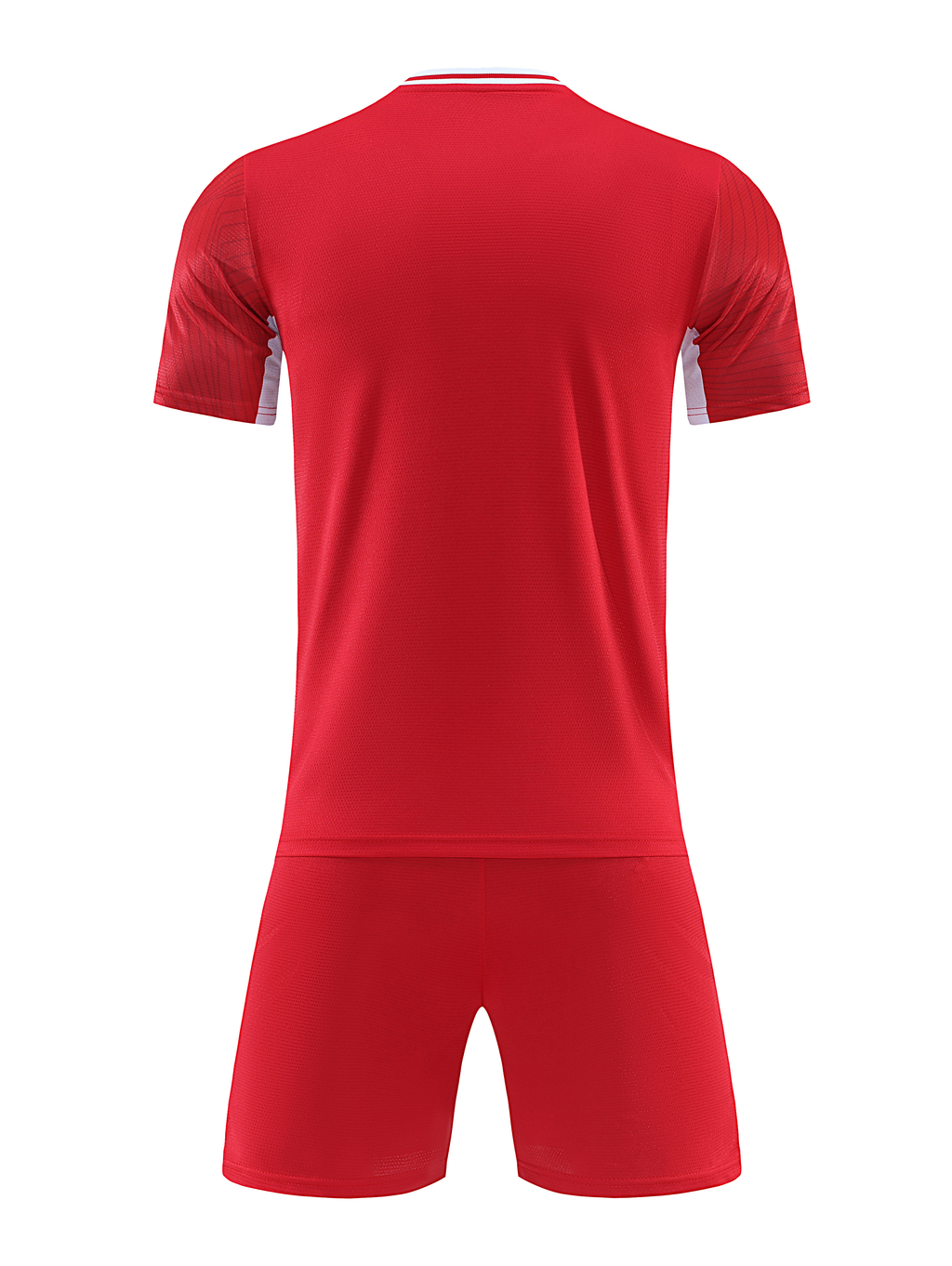 Vector Line Red Kids Football Kit