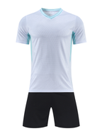 Vector Line White Kids Football Kit