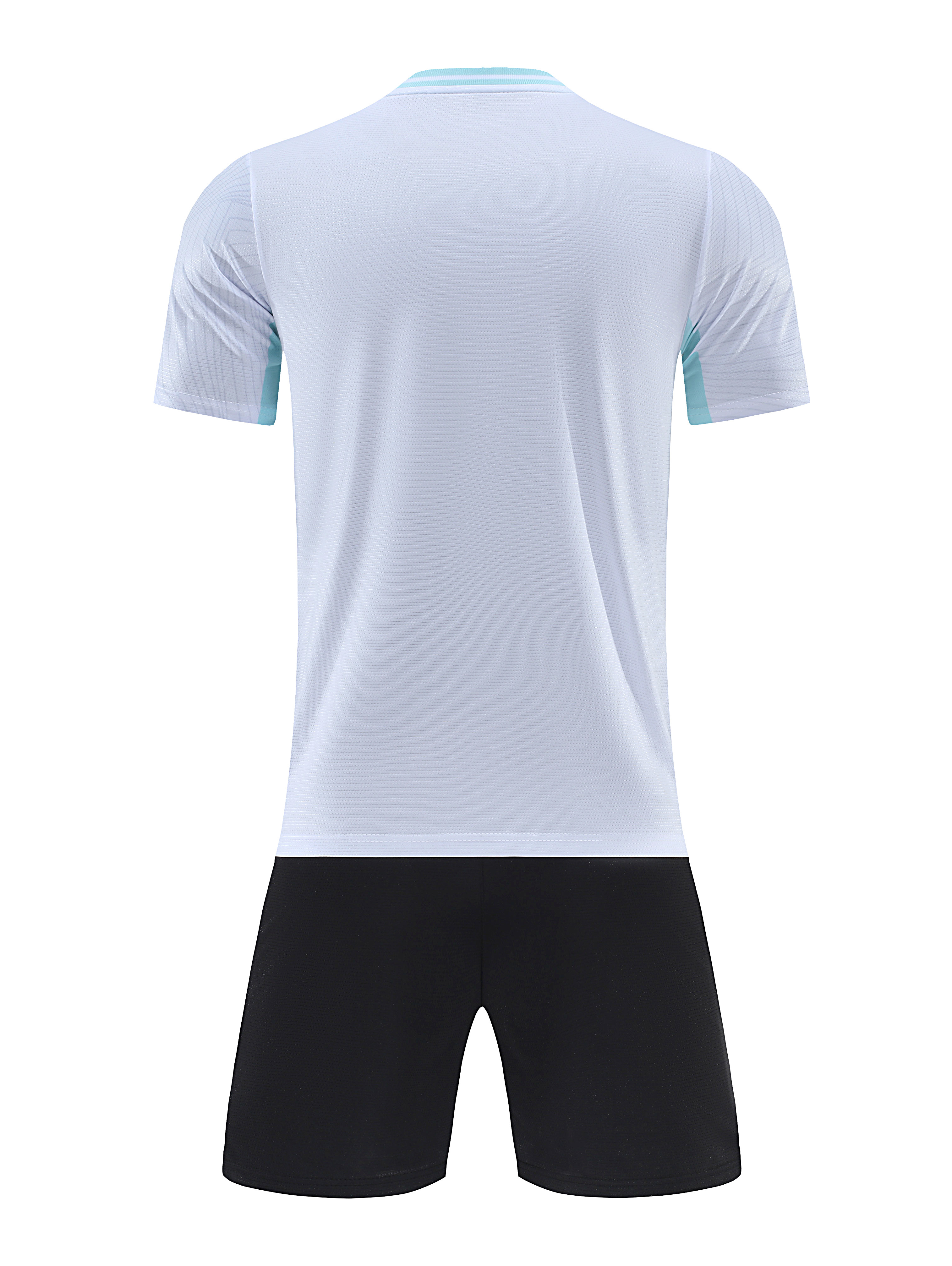 Vector Line White Kids Football Kit
