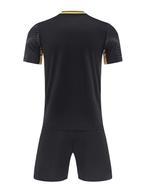Vector Line Black Kids Football Kit