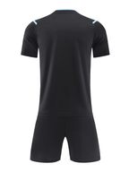 Impact Grid Black Kids Football Kit