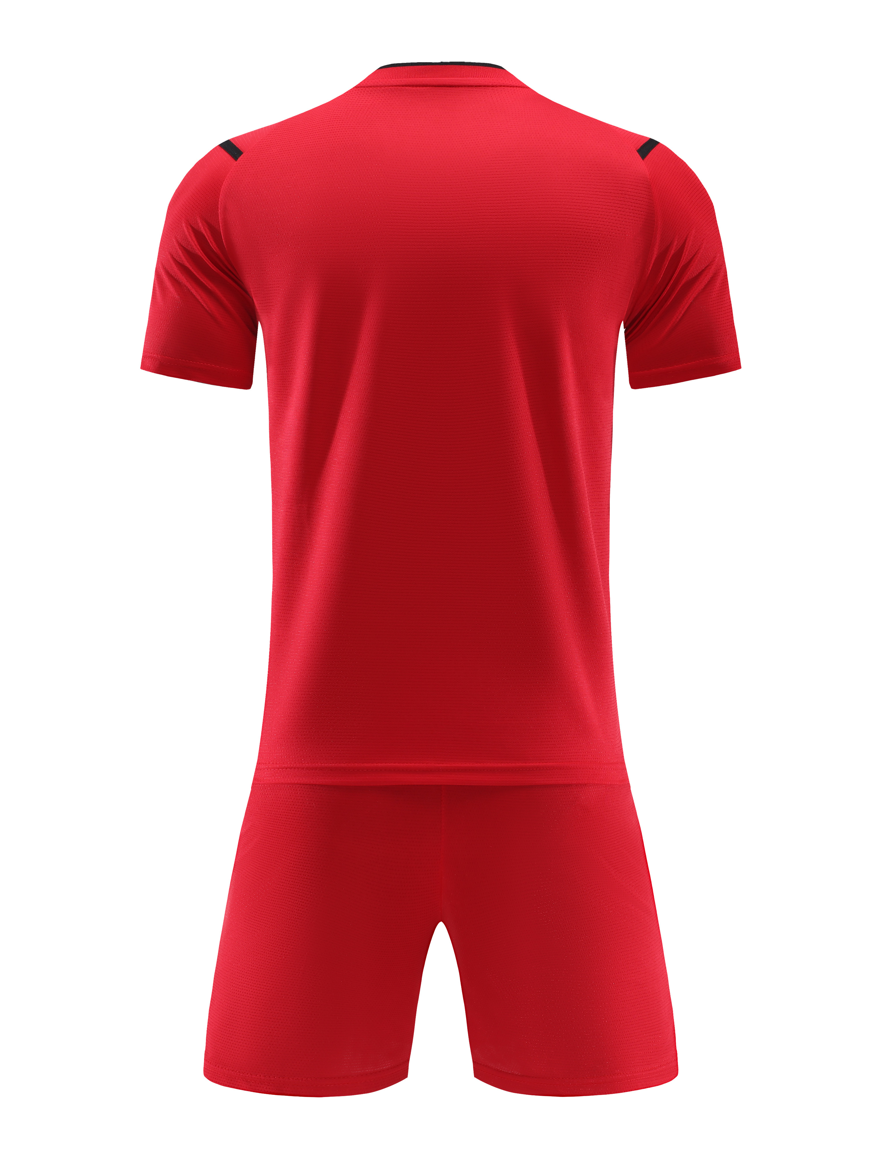 Impact Grid Red Kids Football Kit