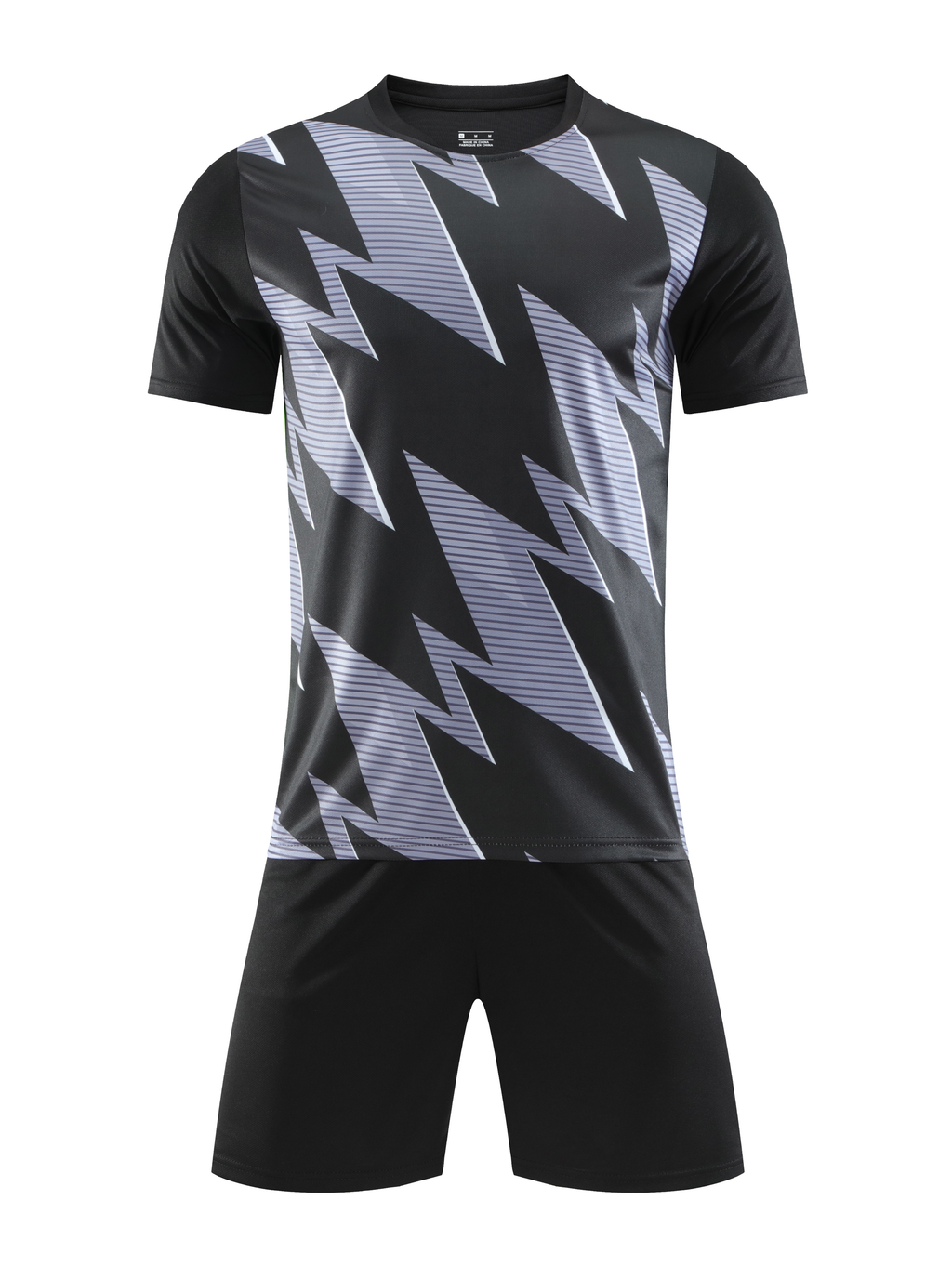 Flash Voltage Black Football Kit
