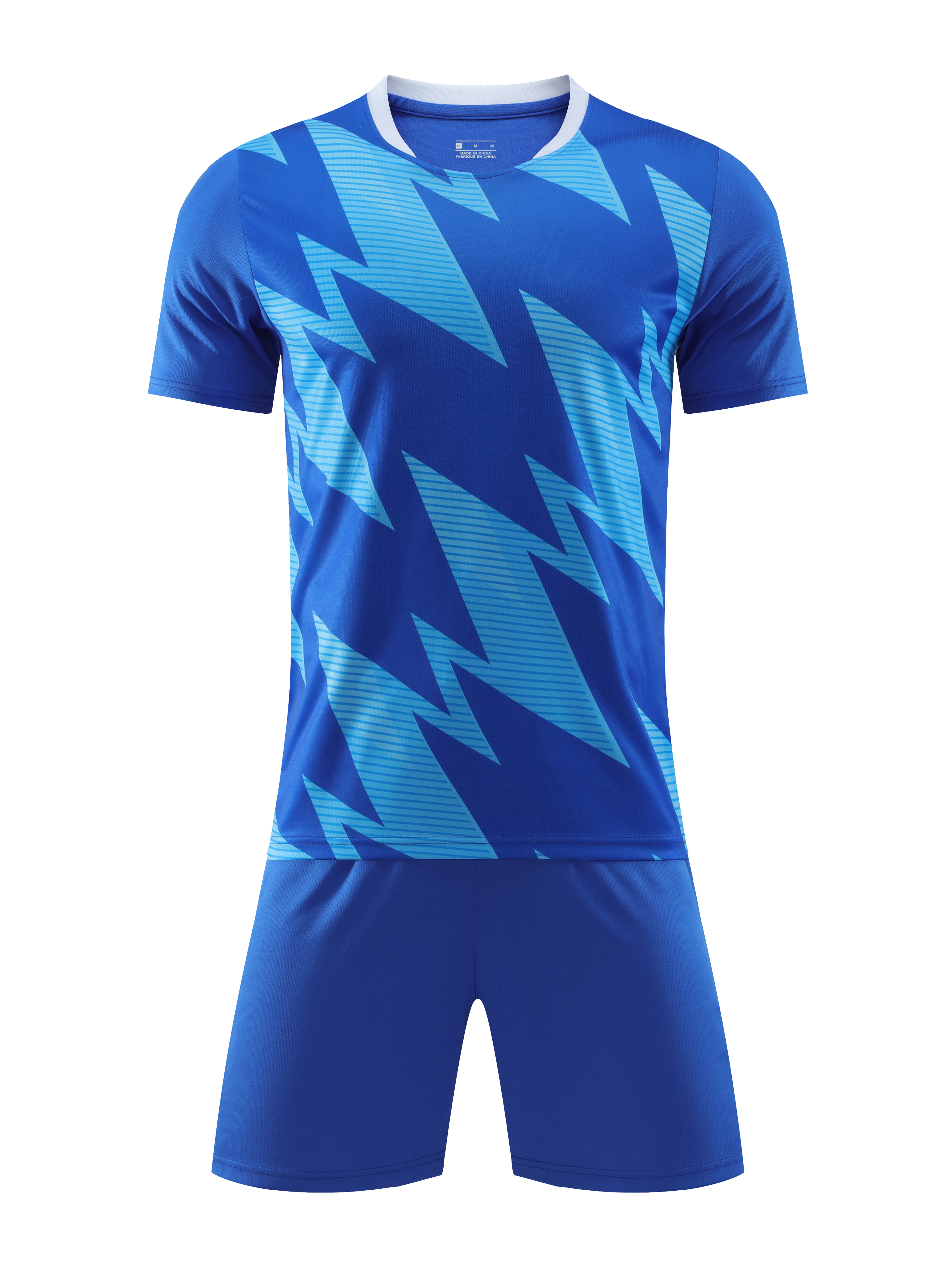 Flash Voltage Blue Football Kit