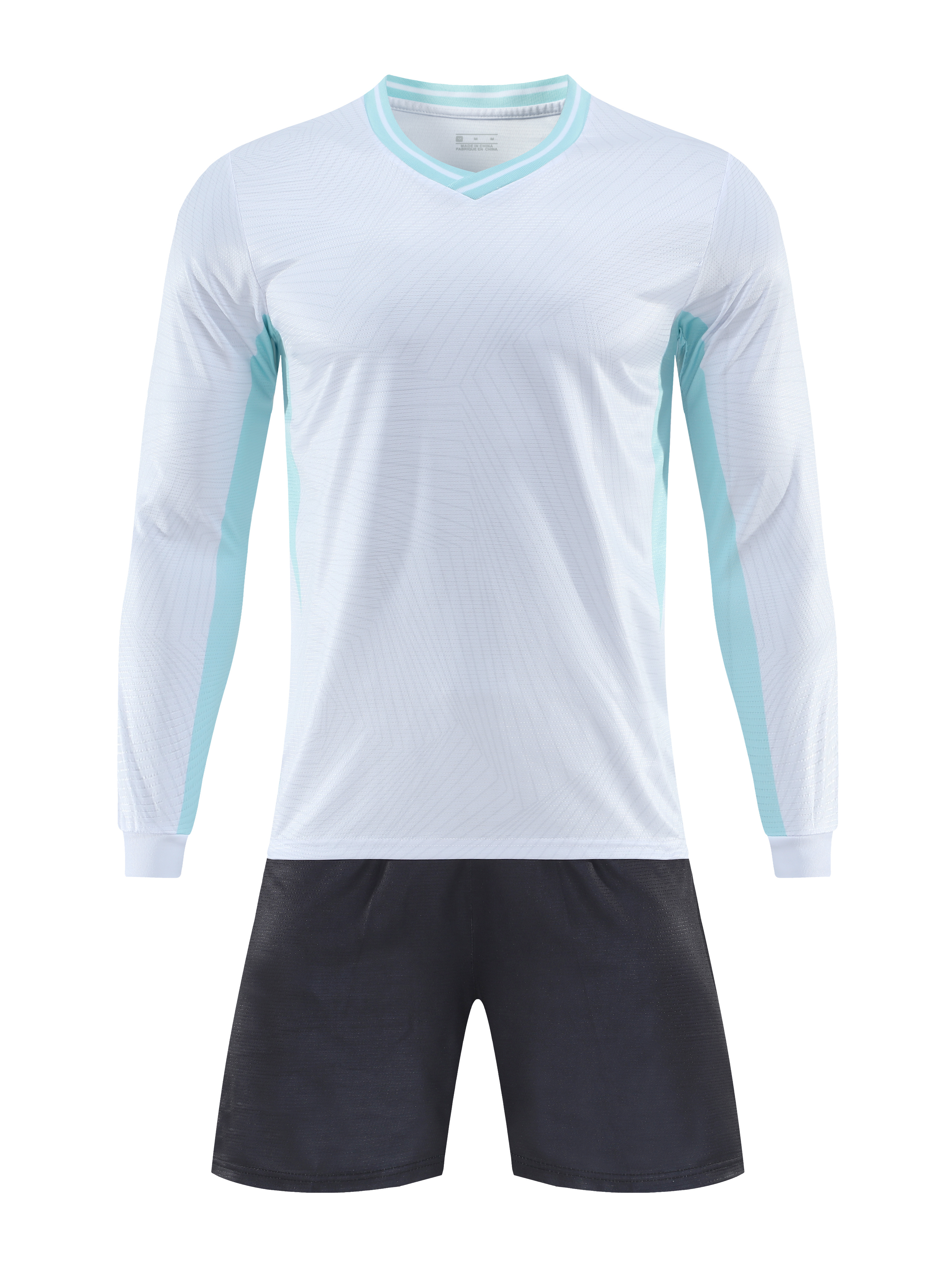 Vector Line White Kids Football Kit