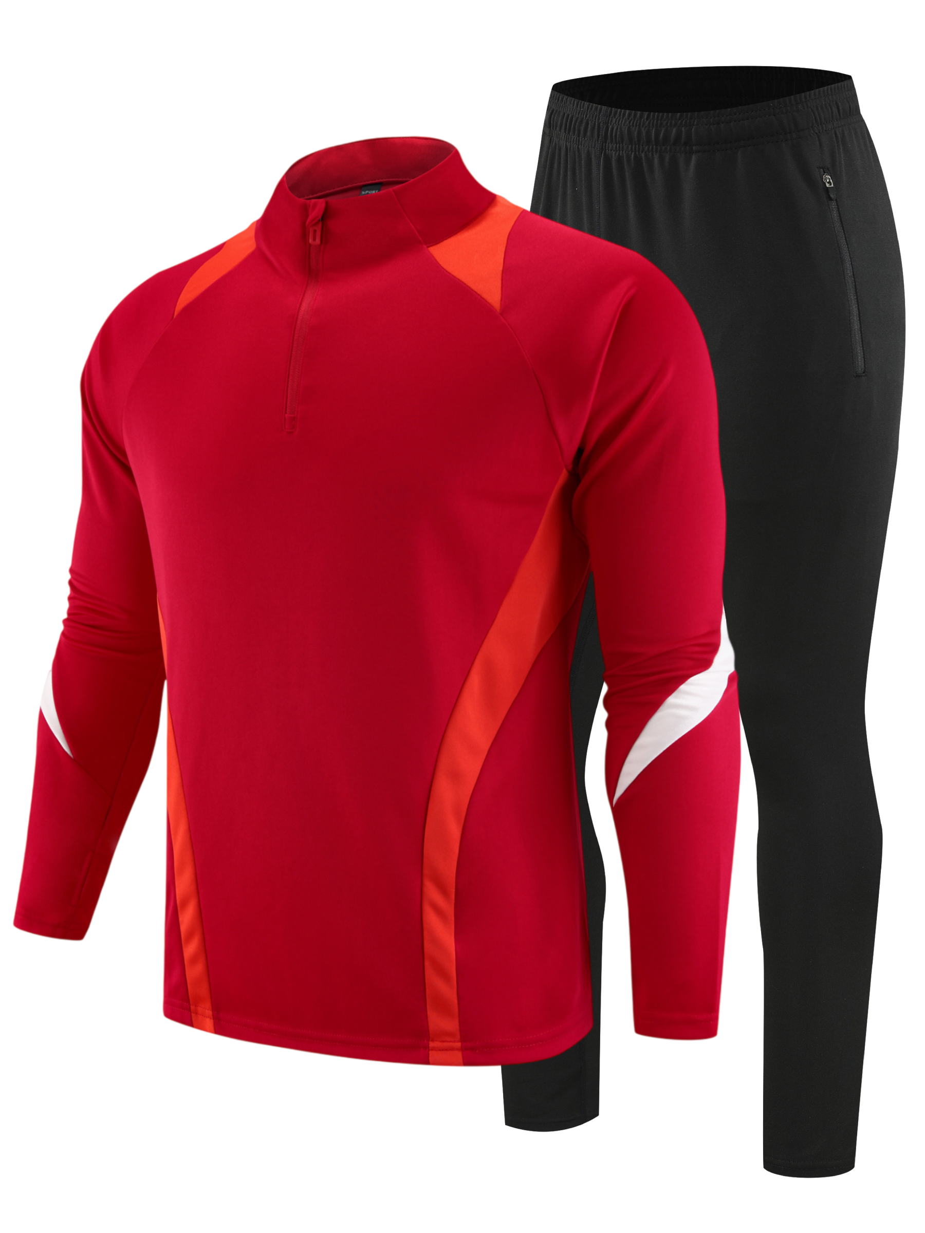 Flow Core Red Kids Tracksuit