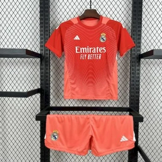 Real Madrid 25/26 Goalkeeper Orange Kit