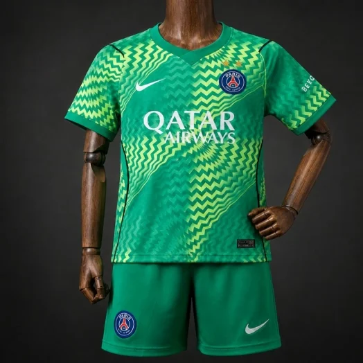 Paris Saint-Germain 26/27 Goalkeeper Green Kit