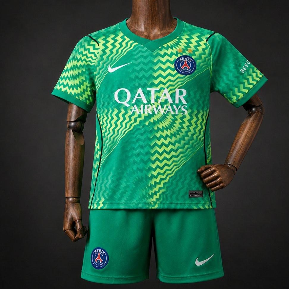 Paris Saint-Germain 26/27 Goalkeeper Green Kit