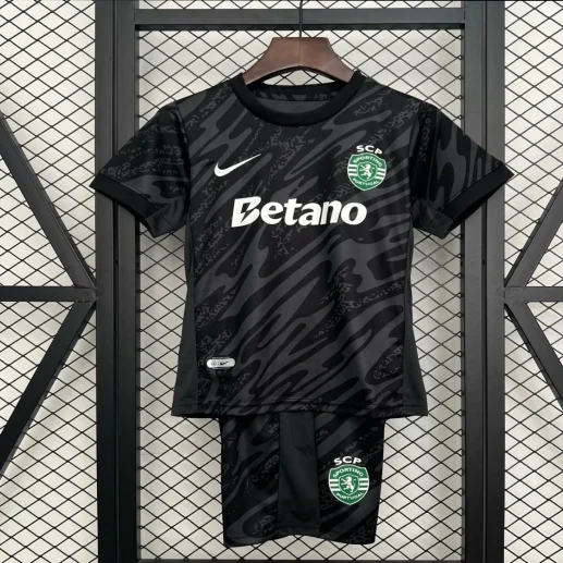 Sporting CP 25/26 Goalkeeper Black Kit