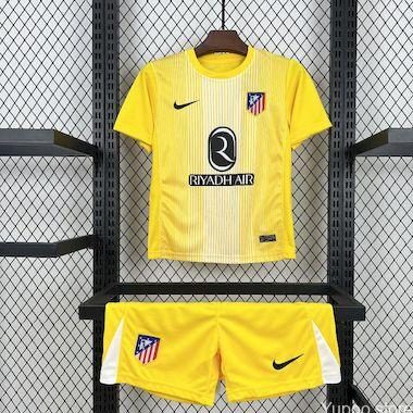 Atletico Madrid 25/26 Goalkeeper Yellow Kit