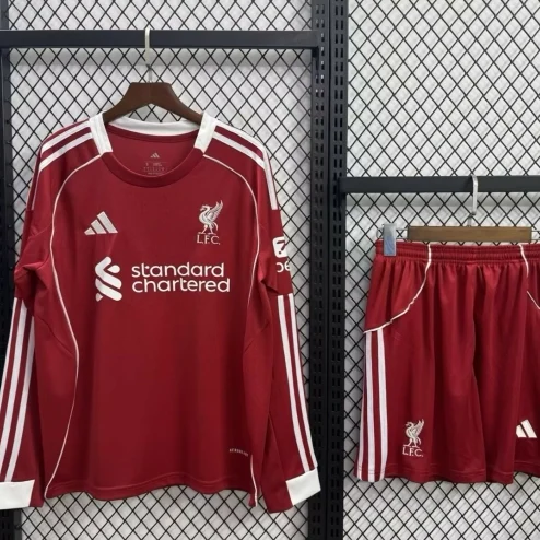 Liverpool 25/26 Home Long Sleeve Kit