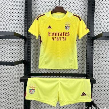Benfica 25/26 Goalkeeper Yellow Kit