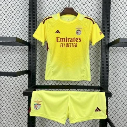 Benfica 25/26 Goalkeeper Yellow Kit