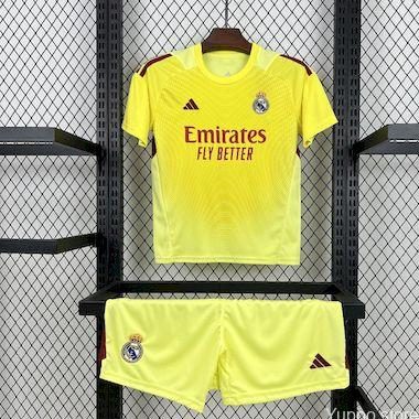 Real Madrid 25/26 Goalkeeper Yellow Kit
