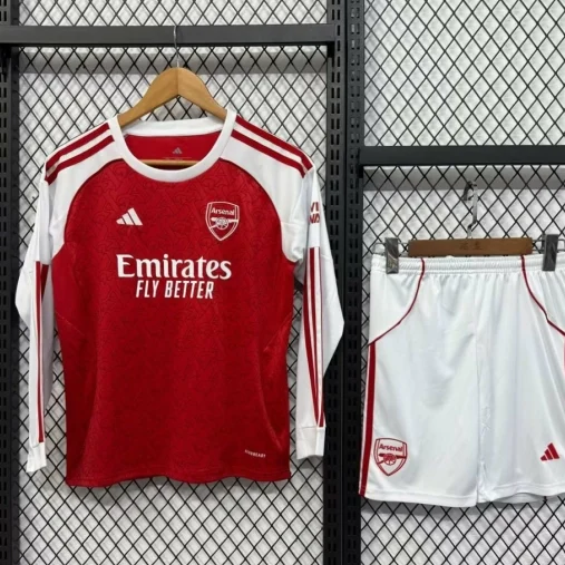 Arsenal 25/26 Home Long Sleeve Kit