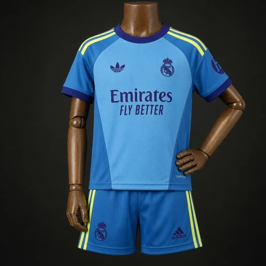 Real Madrid 26/27 Goalkeeper Blue Kit