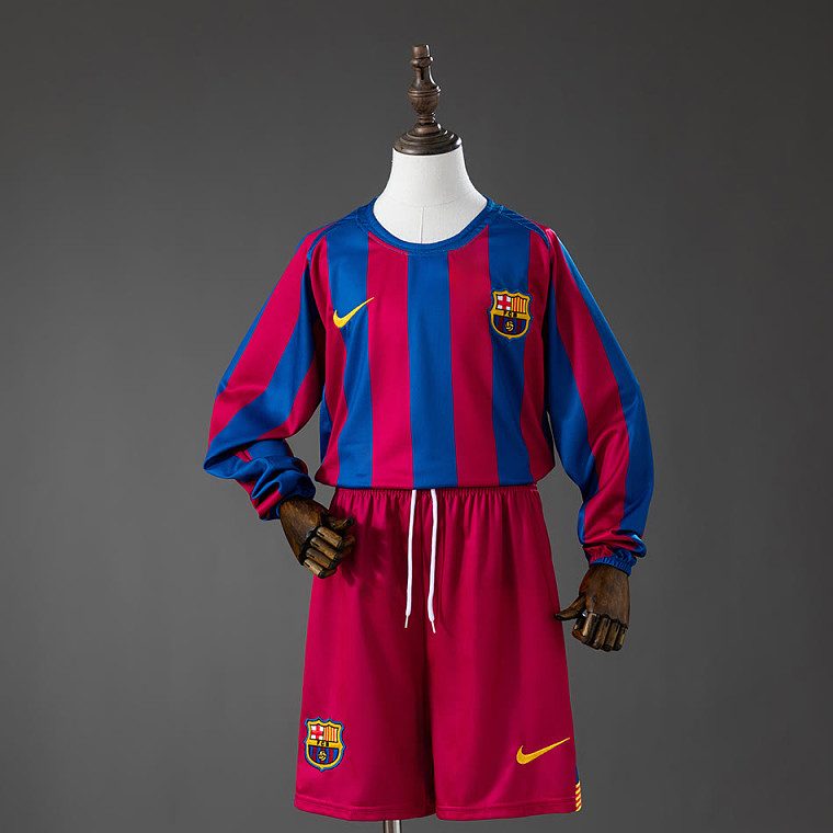 Barcelona 05/06 Home Long Sleeve Kit