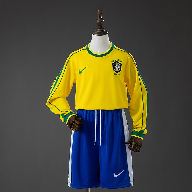 Brazil 98/99 Home Long Sleeve Kit