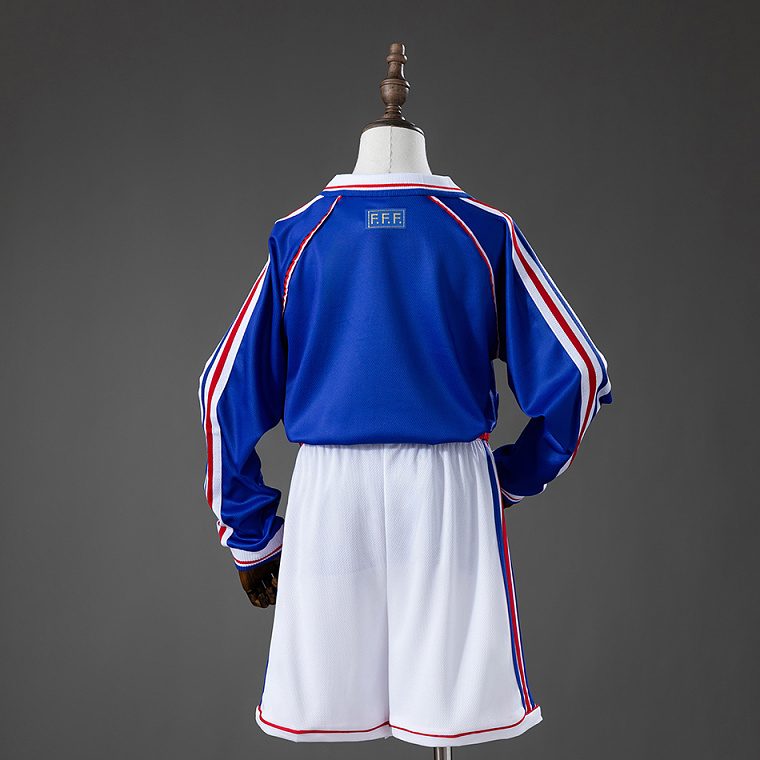 France 98/99 Home Long Sleeve Kit