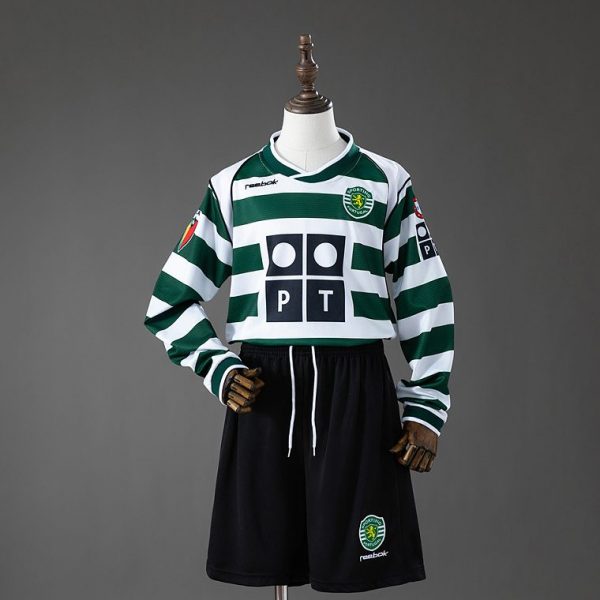 Sporting CP 01/02 Home Long Sleeve Kit