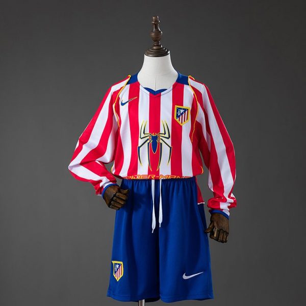 Atletico Madrid 04/05 Home Long Sleeve Kit