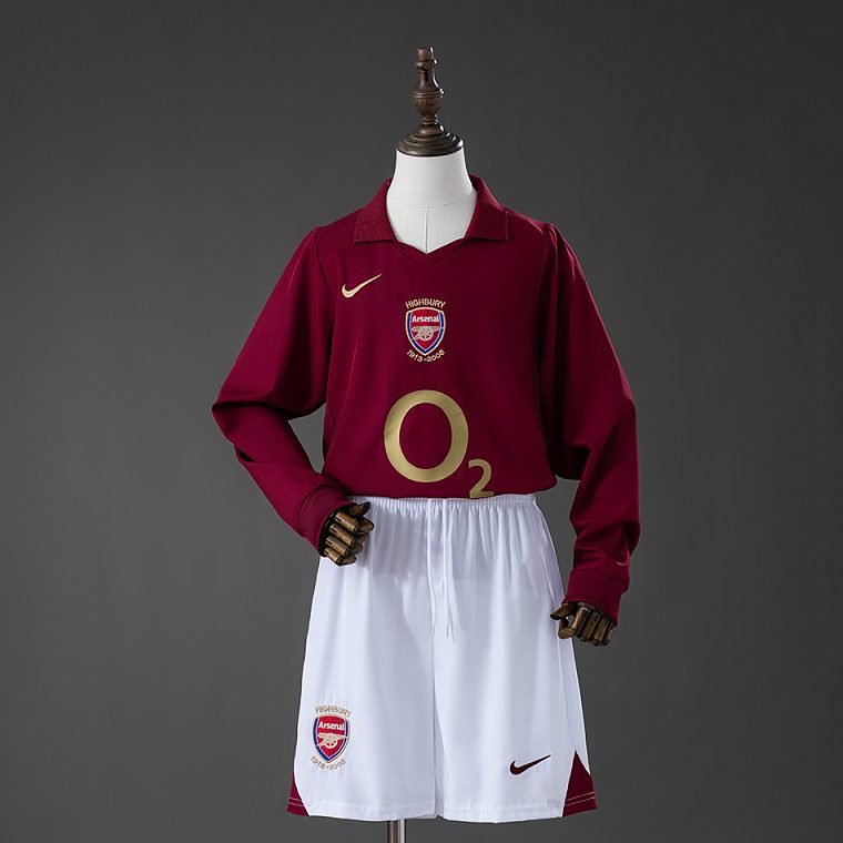 Arsenal 05/06 Home Long Sleeve Kit