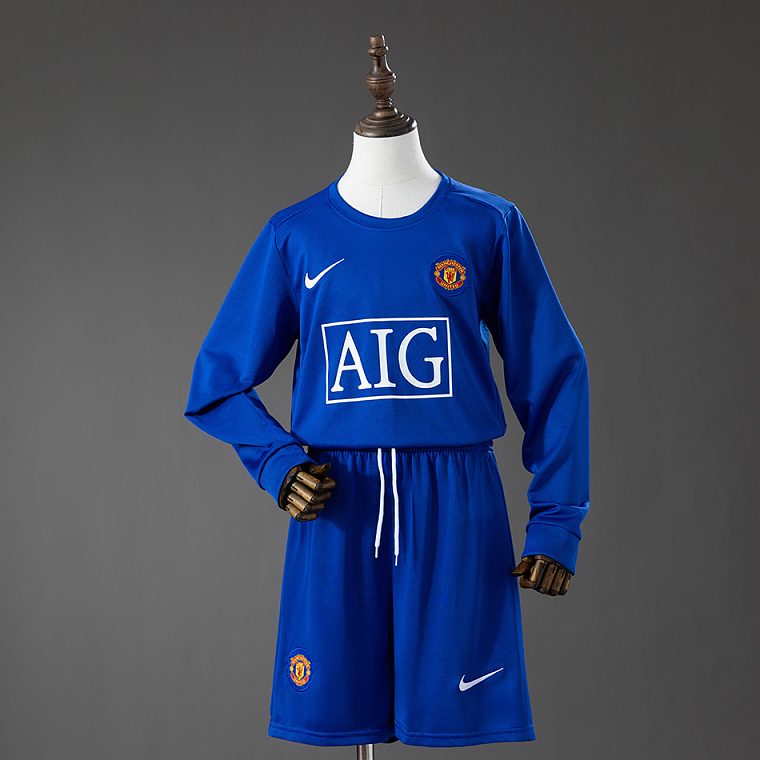 Manchester United 08/09 Third Long Sleeve Kit