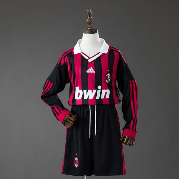 AC Milan 09/10 Home Long Sleeve Kit
