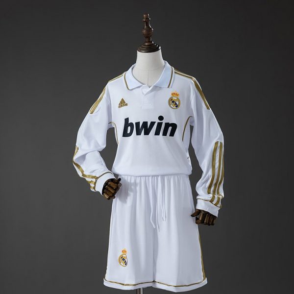 Real Madrid 11/12 Home Long Sleeve Kit