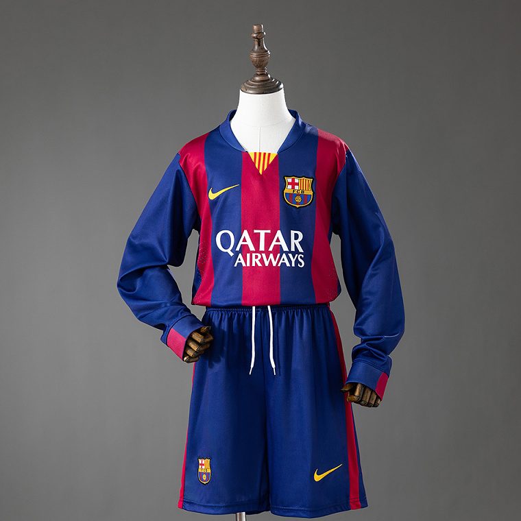 Barcelona 14/15 Home Long Sleeve Kit