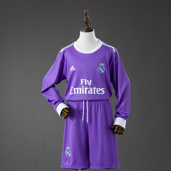 Real Madrid 16/17 Away Long Sleeve Kit