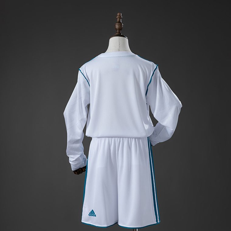 Real Madrid 17/18 Home Long Sleeve Kit