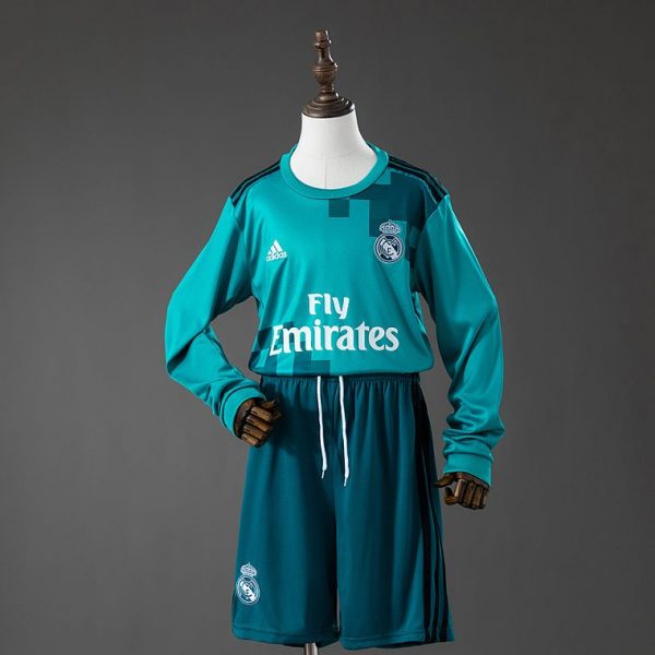 Real Madrid 17/18 Third Long Sleeve Kit
